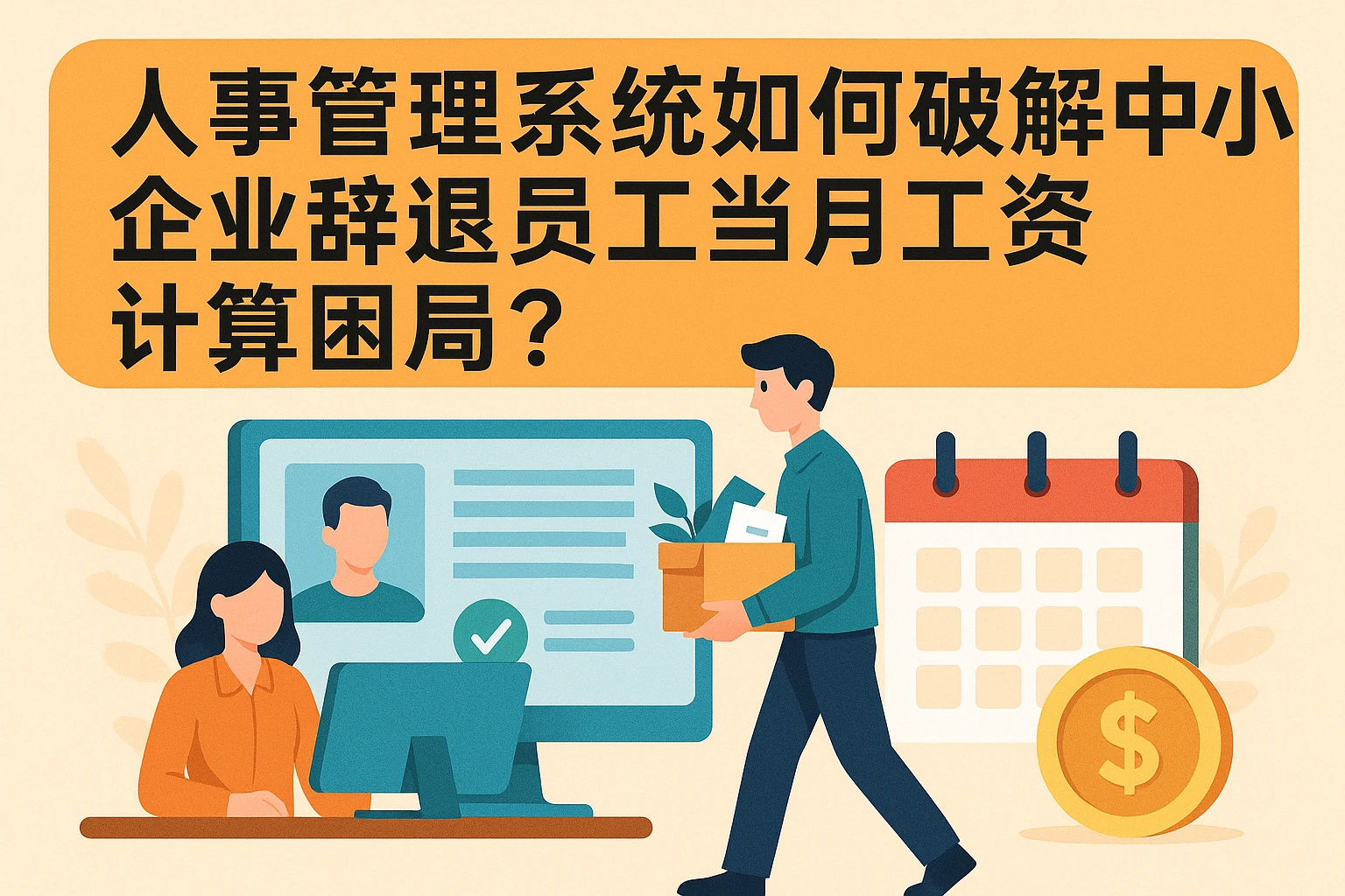 人事管理系统如何破解中小企业辞退员工当月工资计算困局?