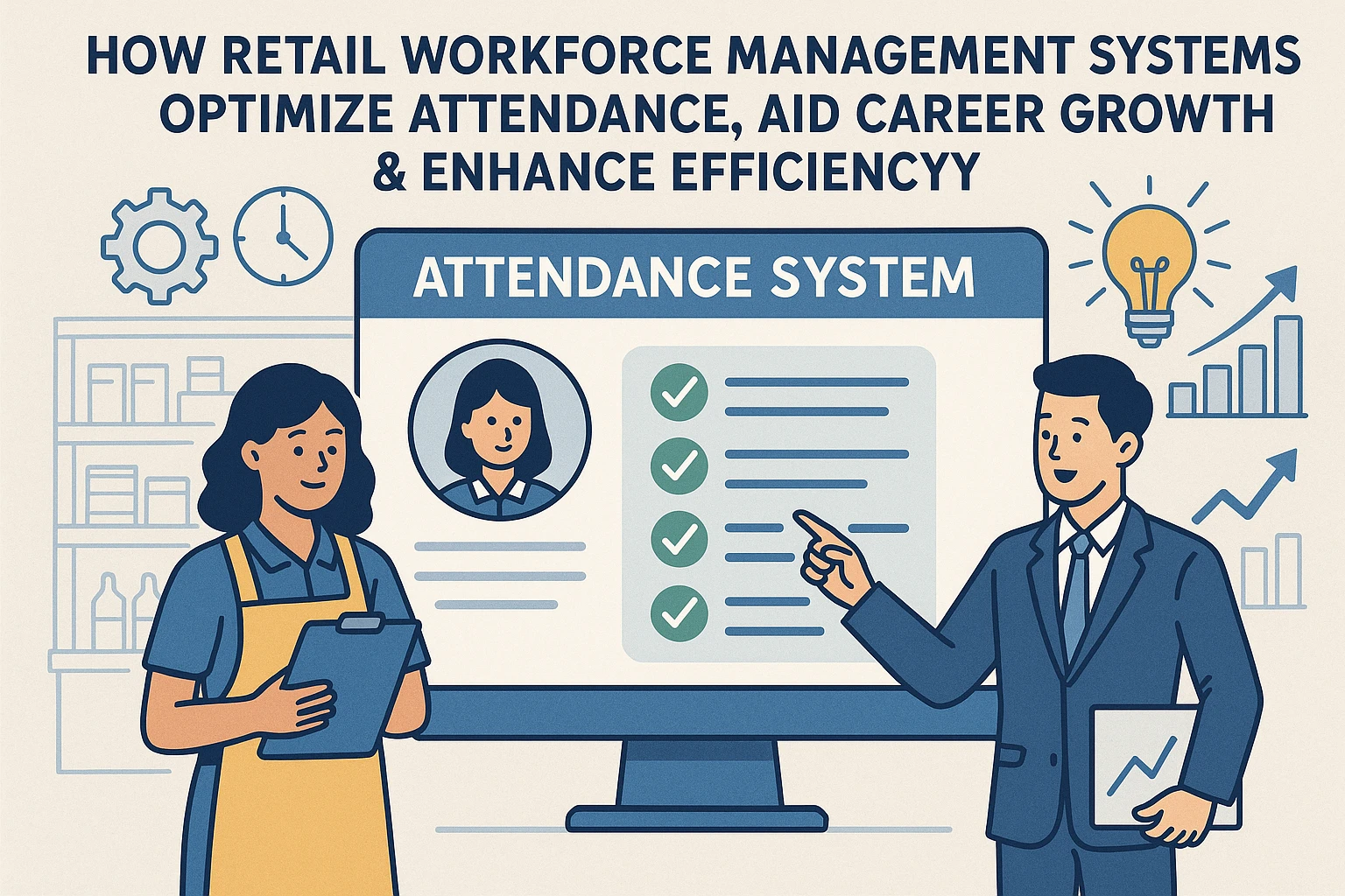 零售业人事管理系统如何优化考勤系统,助力职场成长与效率提升