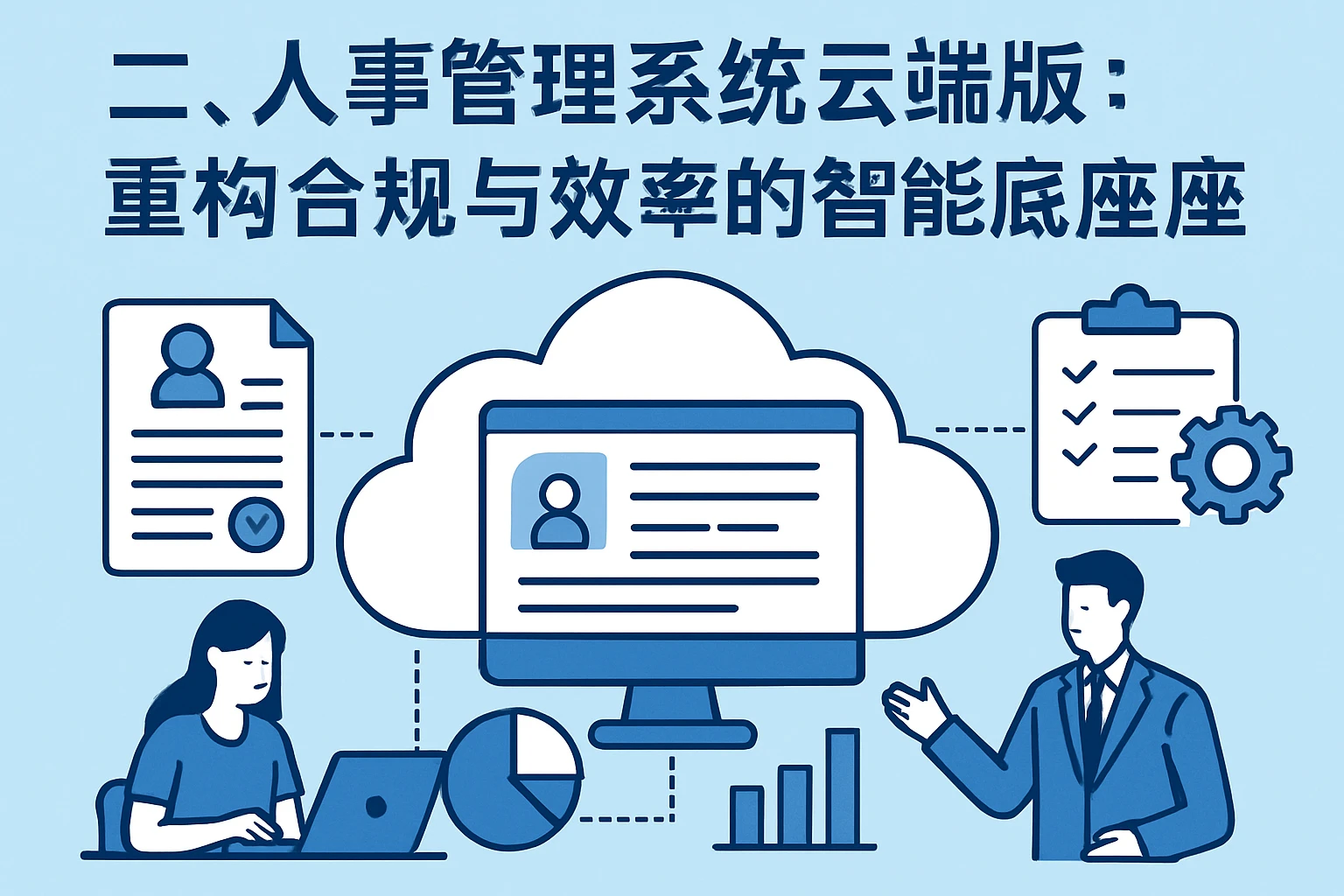 二、人事管理系统云端版：重构合规与效率的智能底座