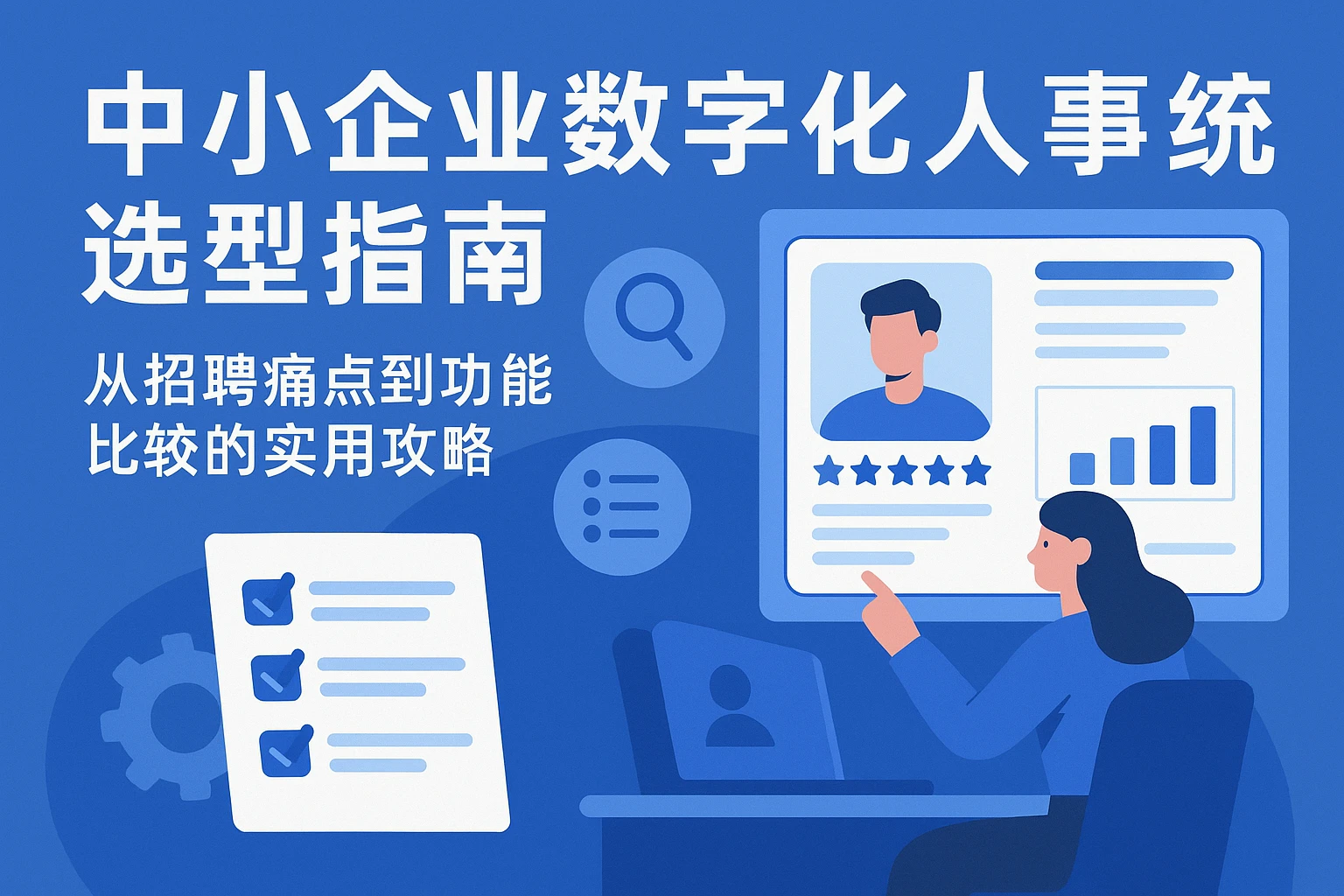 中小企业数字化人事系统选型指南:从招聘痛点到功能比较的实用攻略
