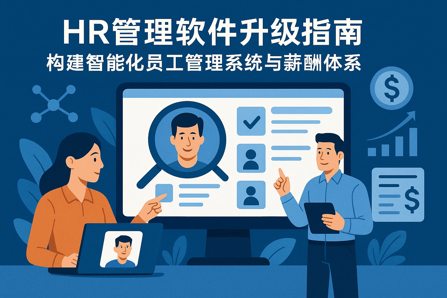 HR管理软件升级指南:构建智能化员工管理系统与薪酬体系