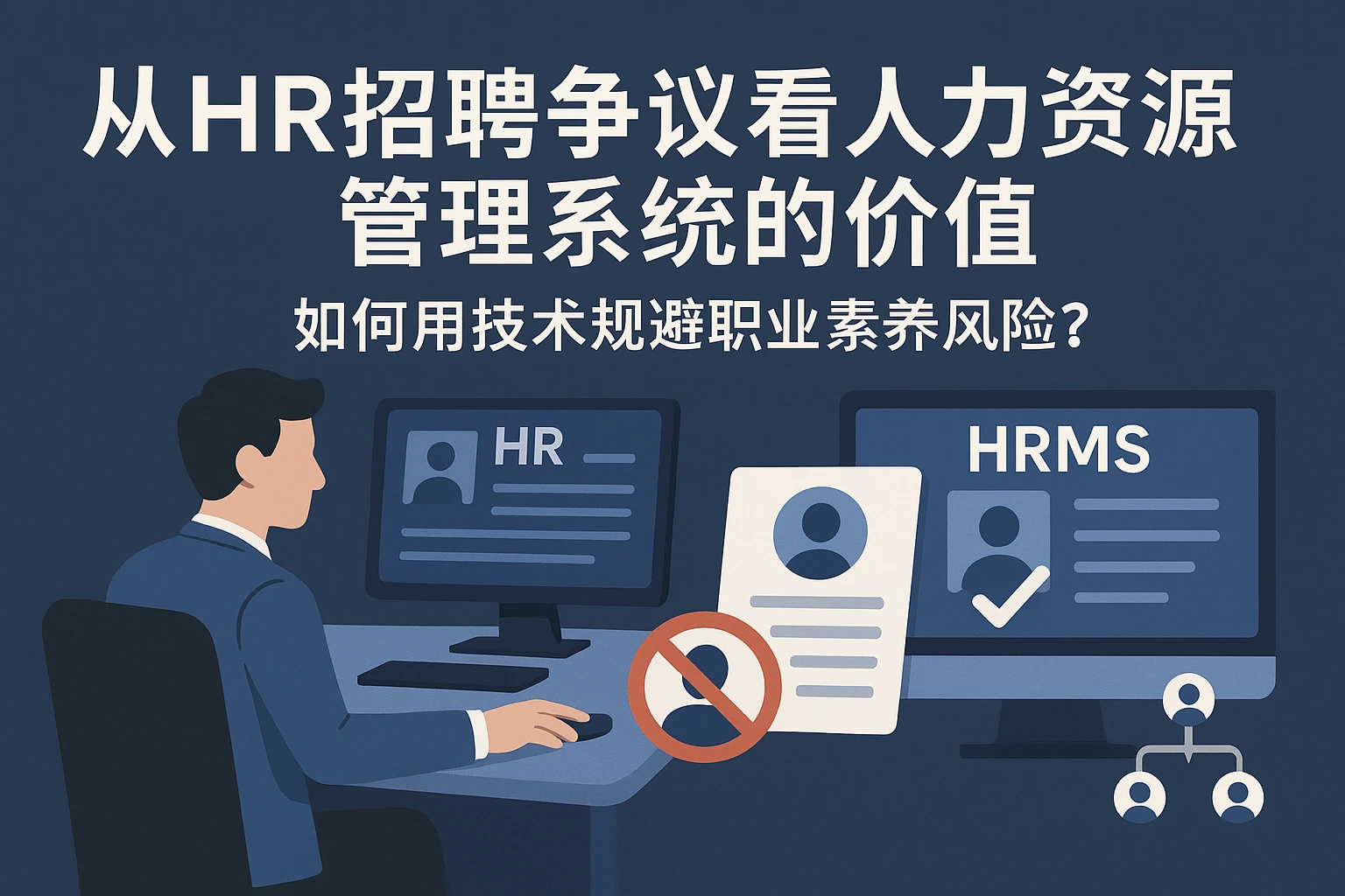 从HR招聘争议看人力资源管理系统的价值:如何用技术规避职业素养风险?