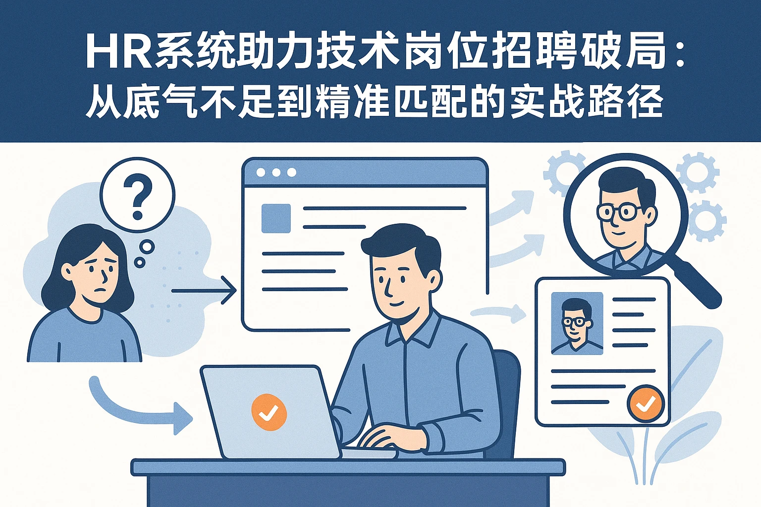 HR系统助力技术岗位招聘破局：从底气不足到精准匹配的实战路径
