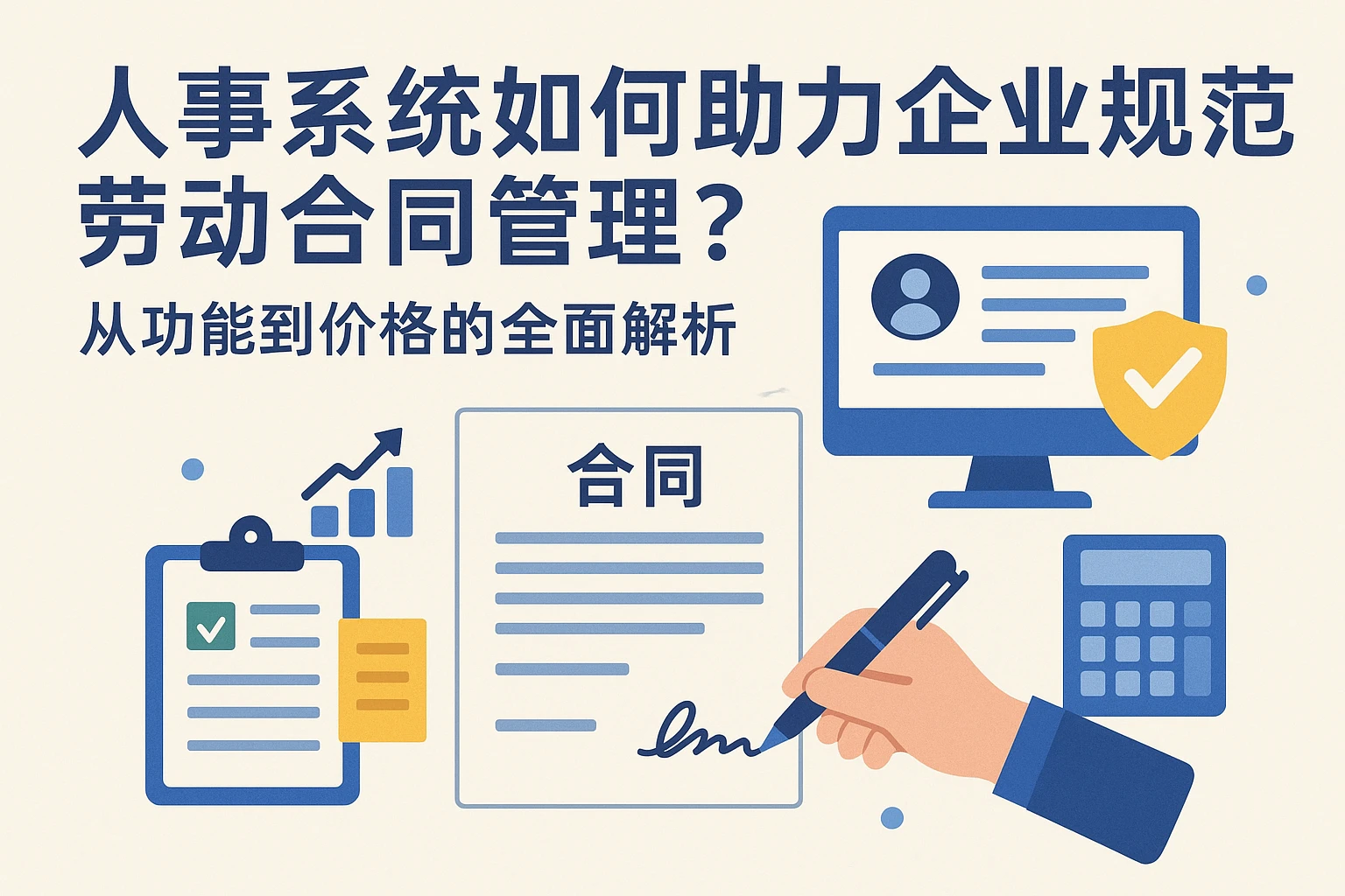人事系统如何助力企业规范劳动合同管理？从功能到价格的全面解析