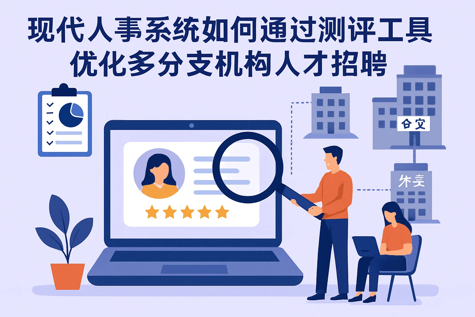 现代人事系统如何通过测评工具优化多分支机构人才招聘
