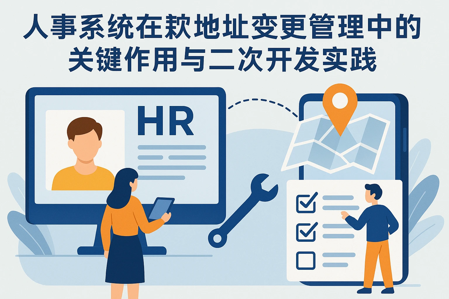 人事系统在劳动地址变更管理中的关键作用与二次开发实践