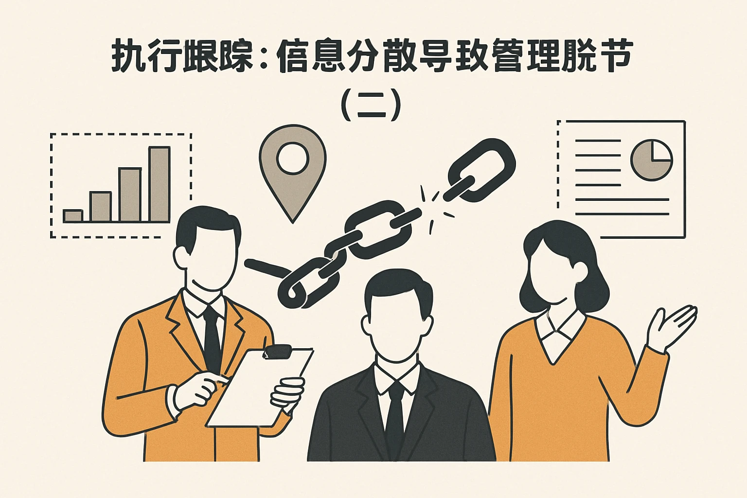 （二）执行跟踪：信息分散导致管理脱节