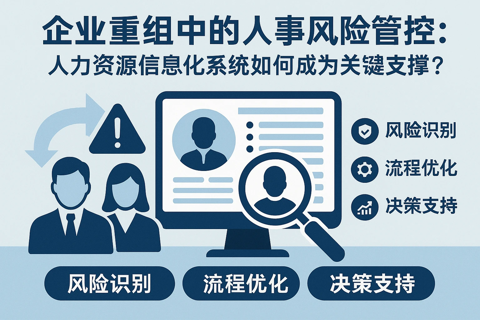 企业重组中的人事风险管控:人力资源信息化系统如何成为关键支撑?