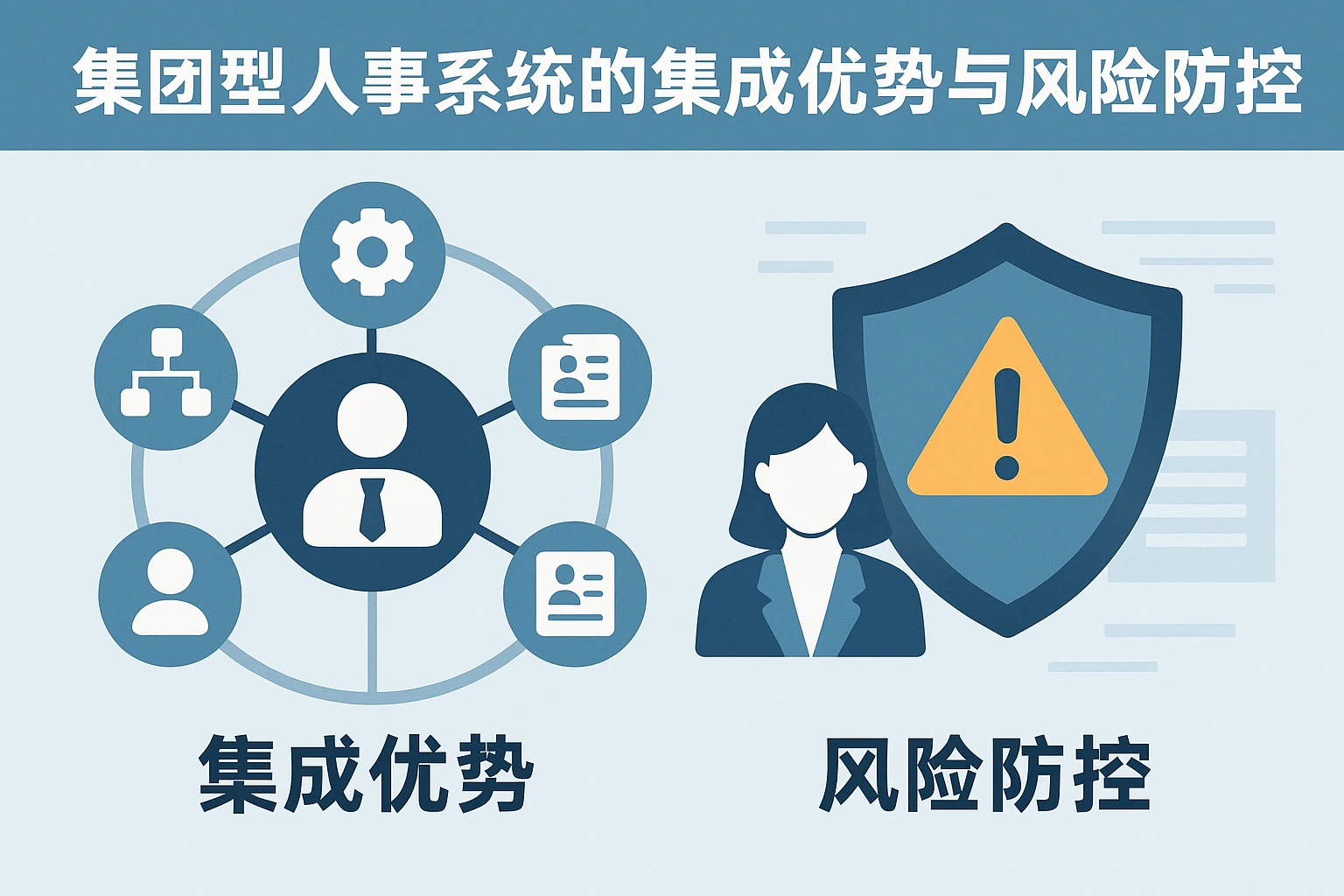 集团型人事系统的集成优势与风险防控