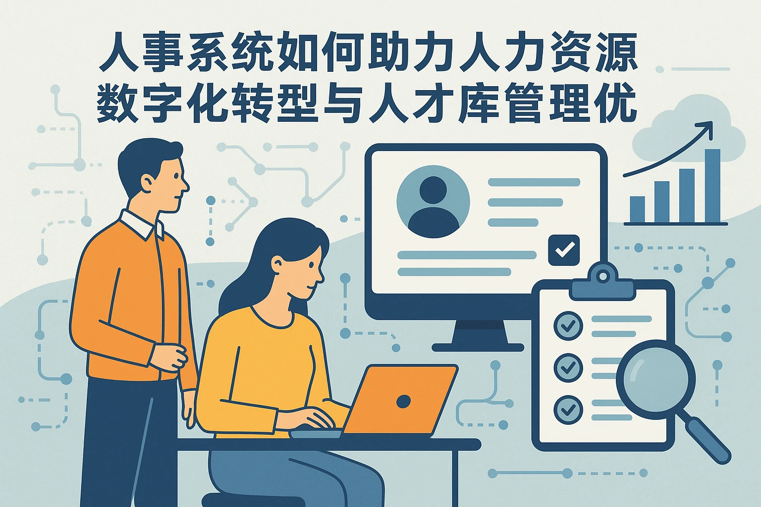 人事系统如何助力人力资源数字化转型与人才库管理优化