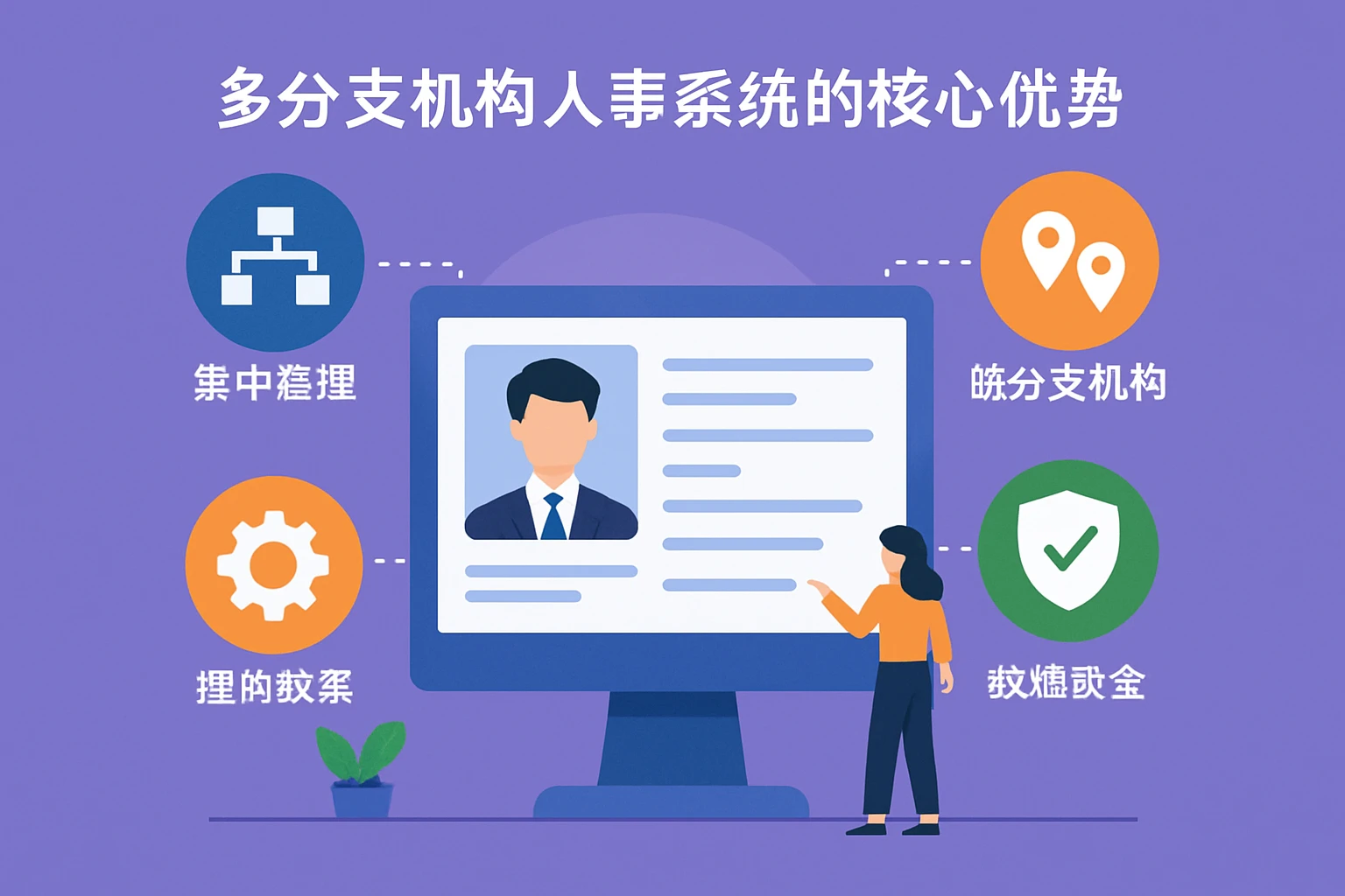 多分支机构人事系统的核心优势