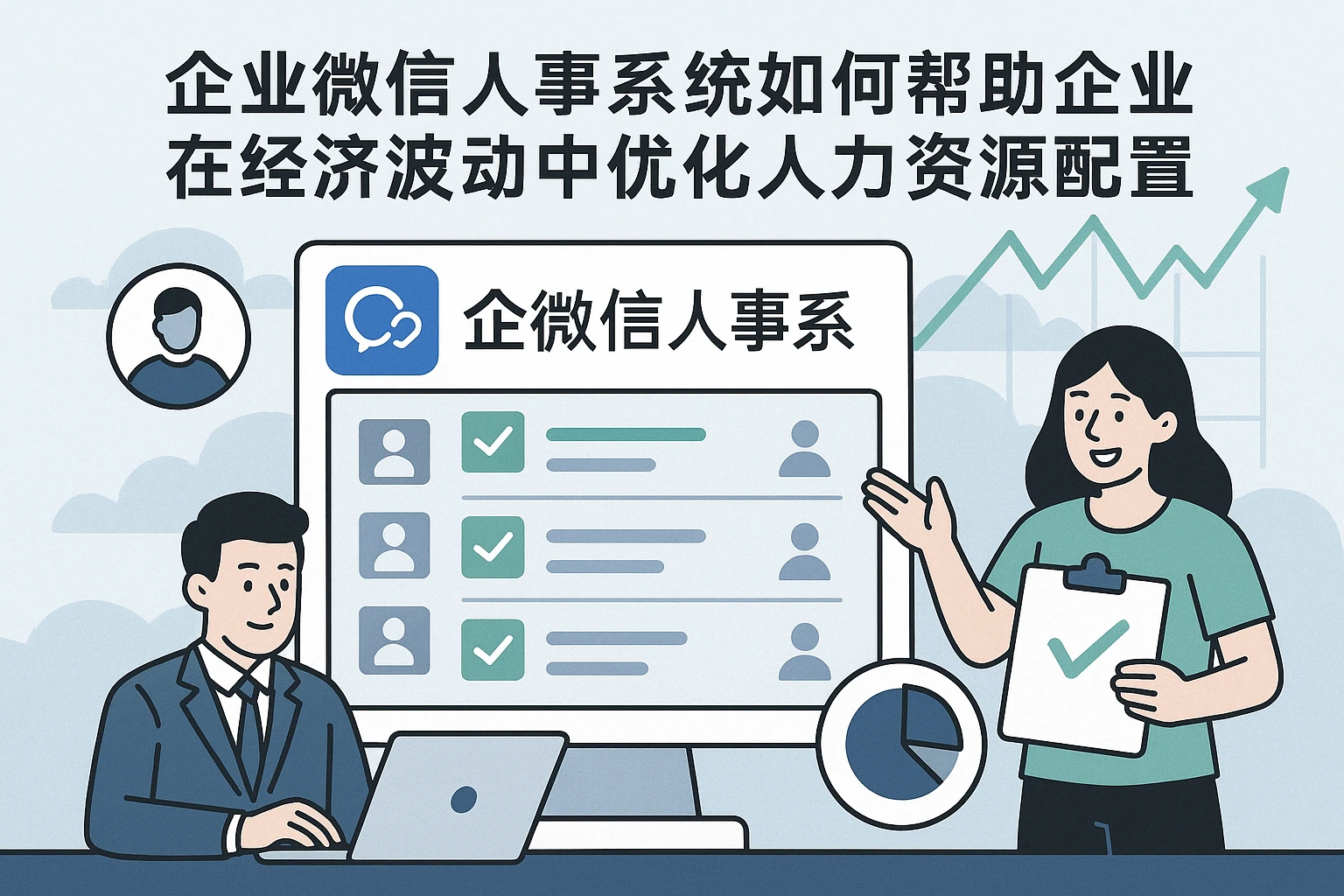企业微信人事系统如何帮助企业在经济波动中优化人力资源配置