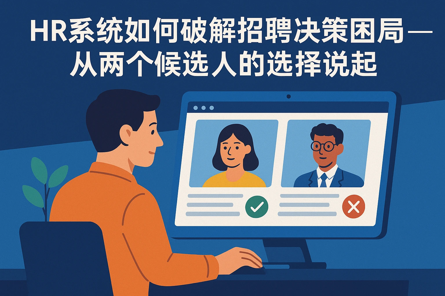 HR系统如何破解招聘决策困局——从两个候选人的选择说起