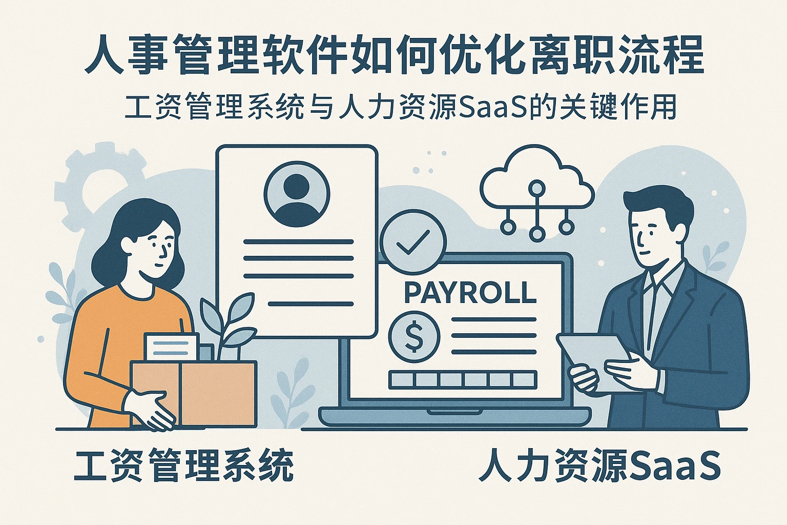 人事管理软件如何优化离职流程：工资管理系统与人力资源SaaS的关键作用