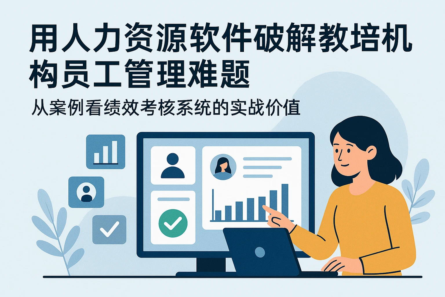 用人力资源软件破解教培机构员工管理难题：从案例看绩效考核系统的实战价值