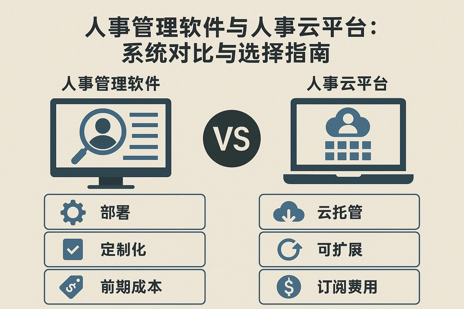 人事管理软件与人事云平台：系统对比与选择指南