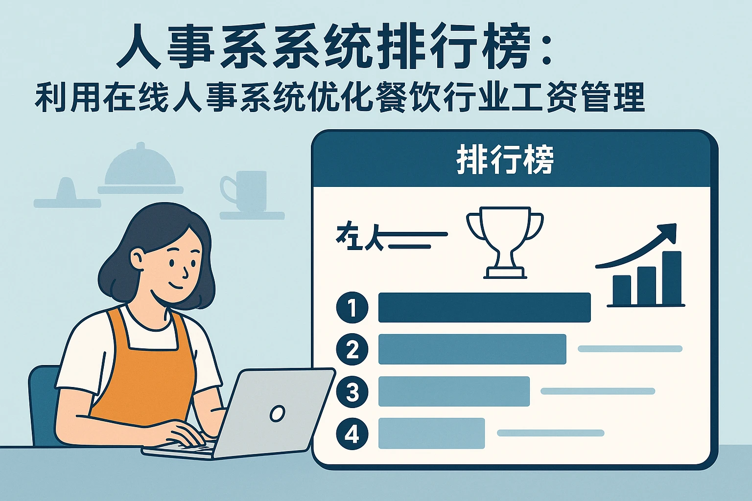 人事系统排行榜：利用在线人事系统优化餐饮行业工资管理