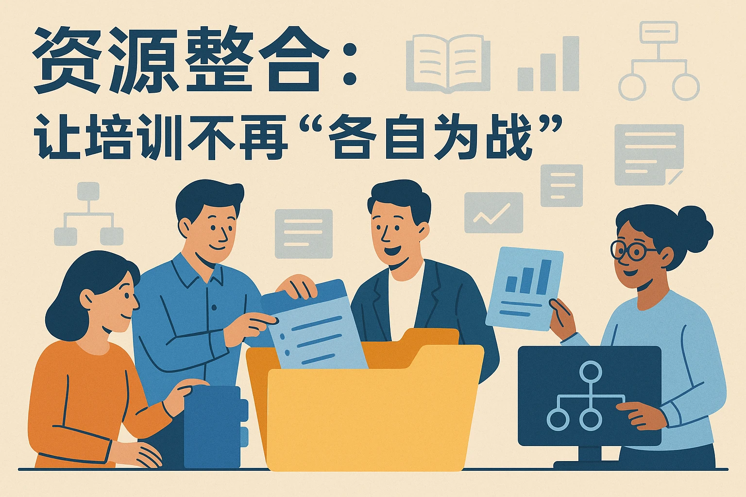 2. 资源整合:让培训不再“各自为战”