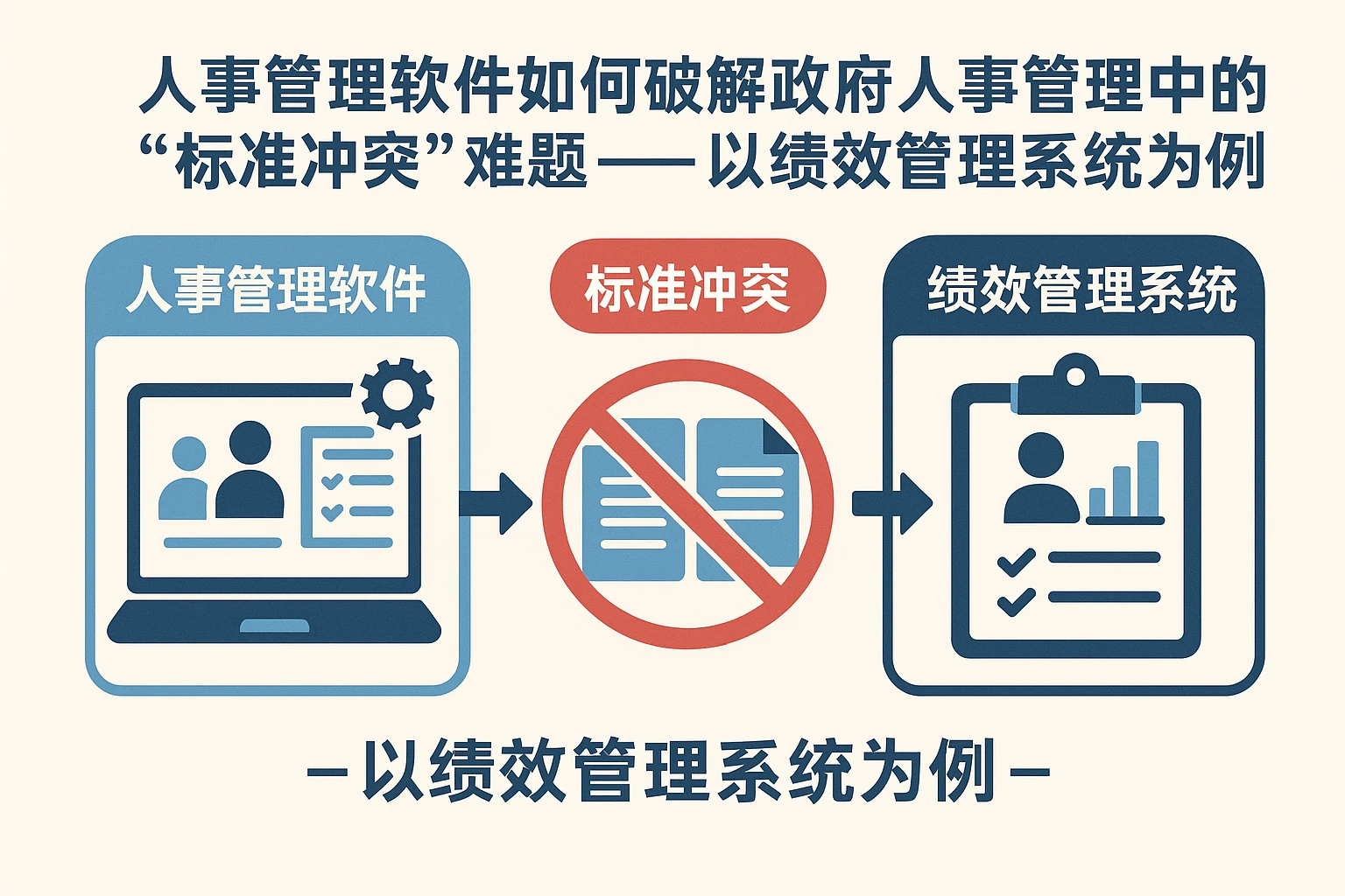 人事管理软件如何破解政府人事管理中的“标准冲突”难题——以绩效管理系统为例