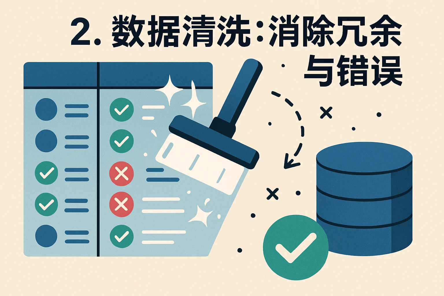 2. 数据清洗：消除冗余与错误