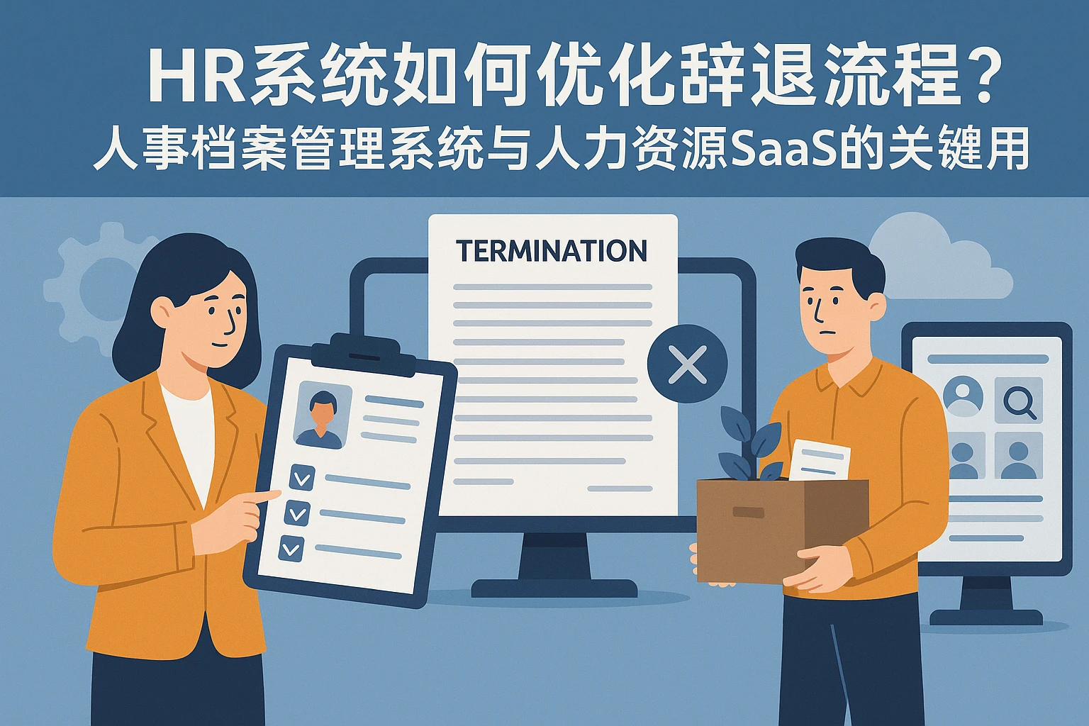 HR系统如何优化辞退流程？人事档案管理系统与人力资源SaaS的关键作用