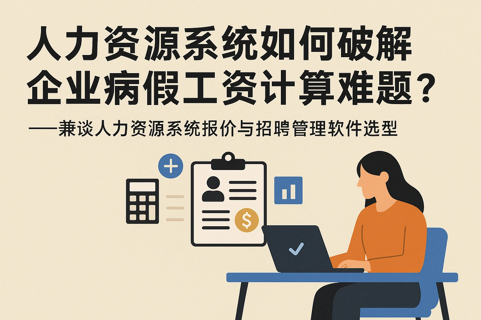 人力资源系统如何破解企业病假工资计算难题?——兼谈人力资源系统报价与招聘管理软件选型
