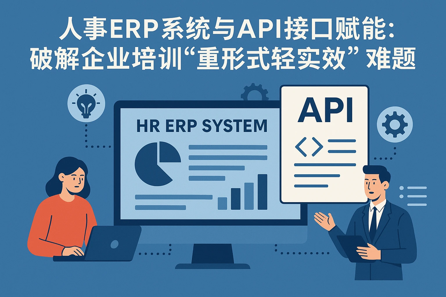 人事ERP系统与API接口赋能：破解企业培训“重形式轻实效”难题