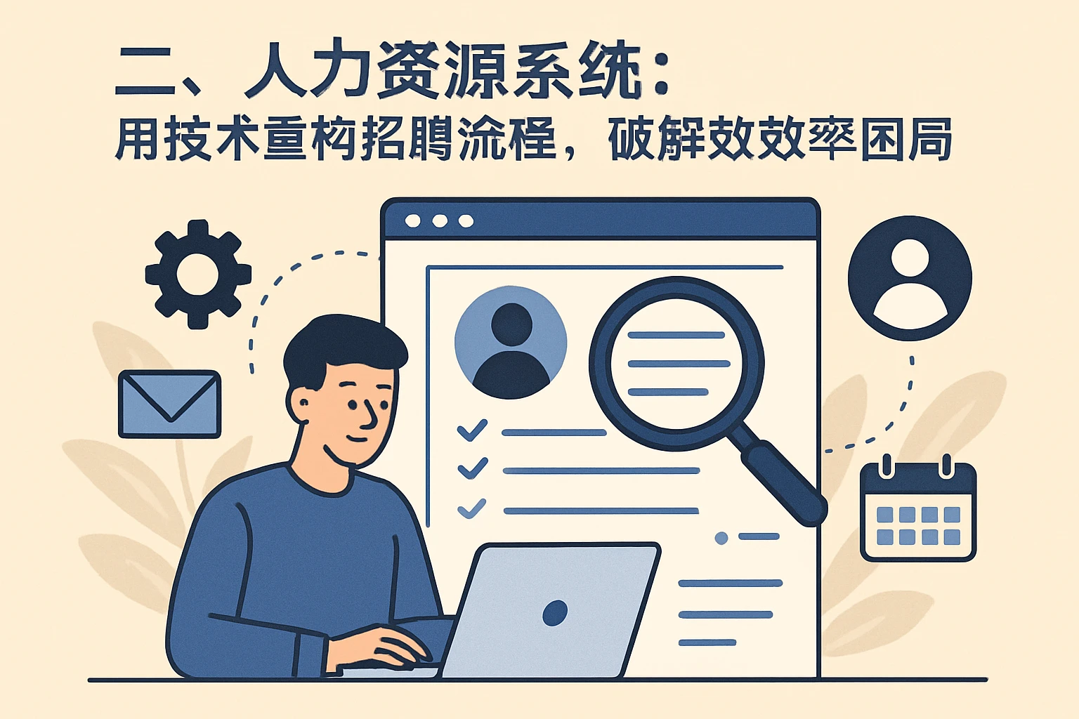二、人力资源系统：用技术重构招聘流程，破解效率困局