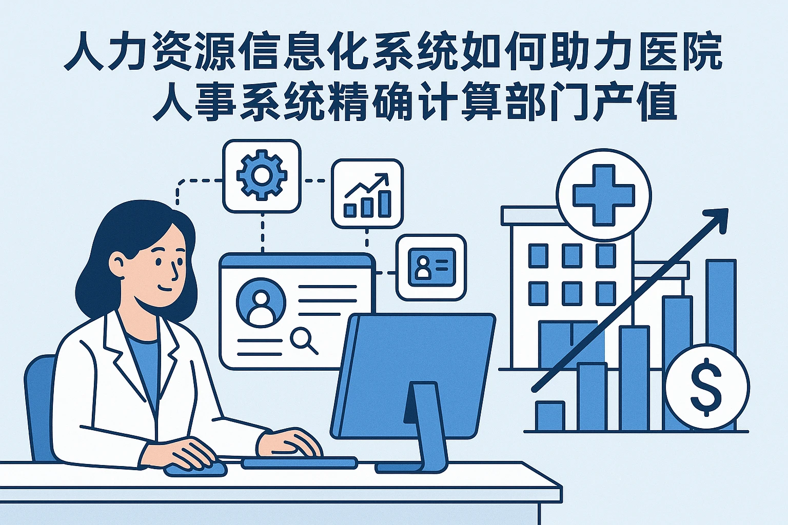 人力资源信息化系统如何助力医院人事系统精确计算部门产值