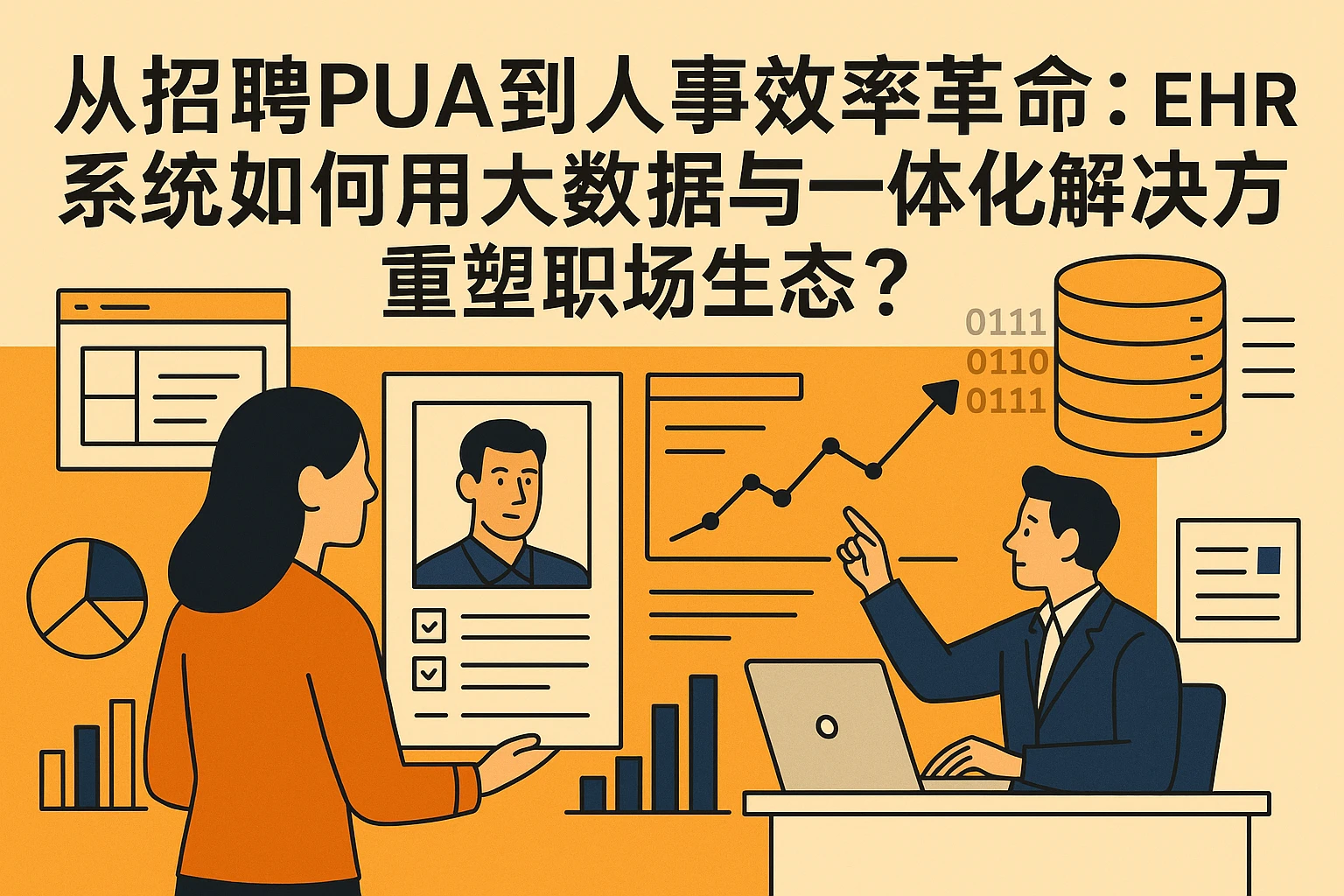 从招聘PUA到人事效率革命:EHR系统如何用大数据与一体化解决方案重塑职场生态?