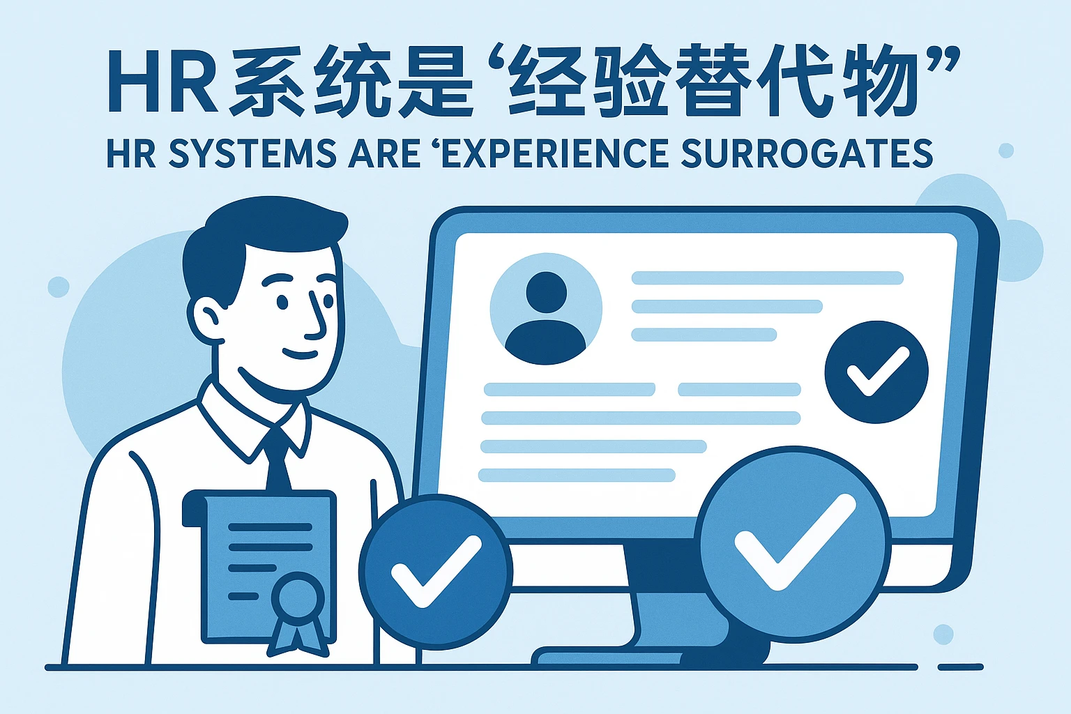 2. HR系统是“经验替代物”
