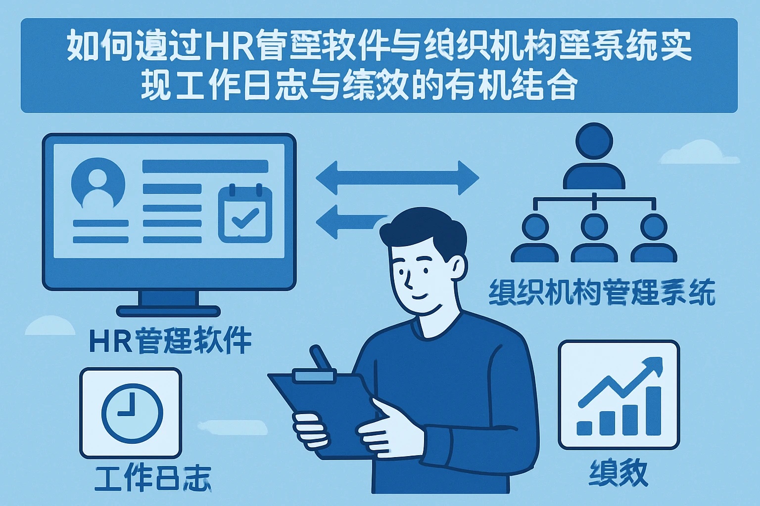 如何通过HR管理软件与组织架构管理系统实现工作日志与绩效的有机结合