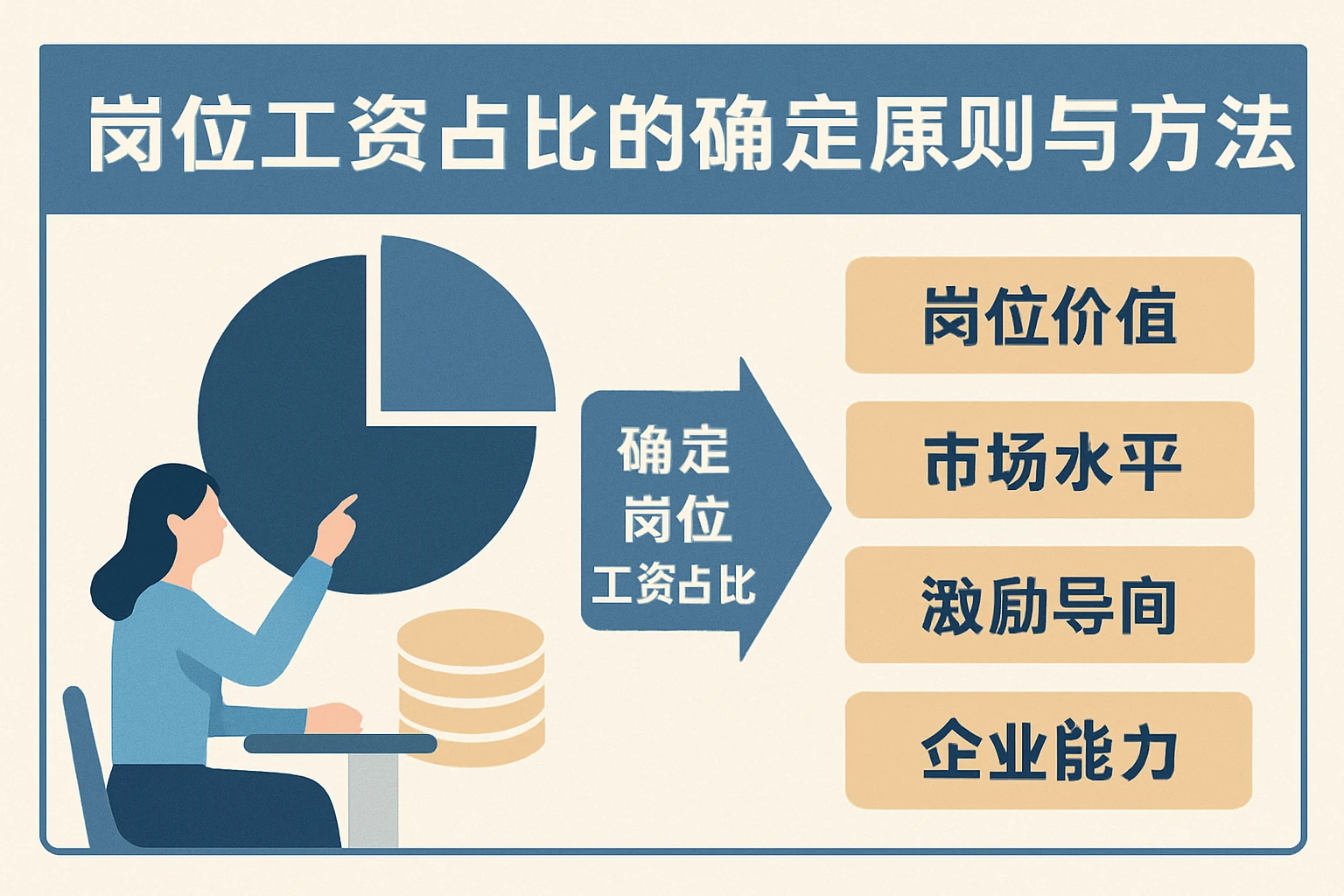 岗位工资占比的确定原则与方法