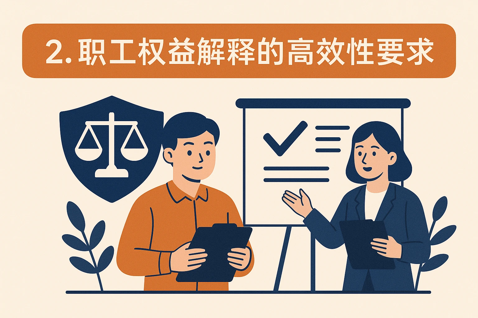 2. 职工权益解释的高效性要求