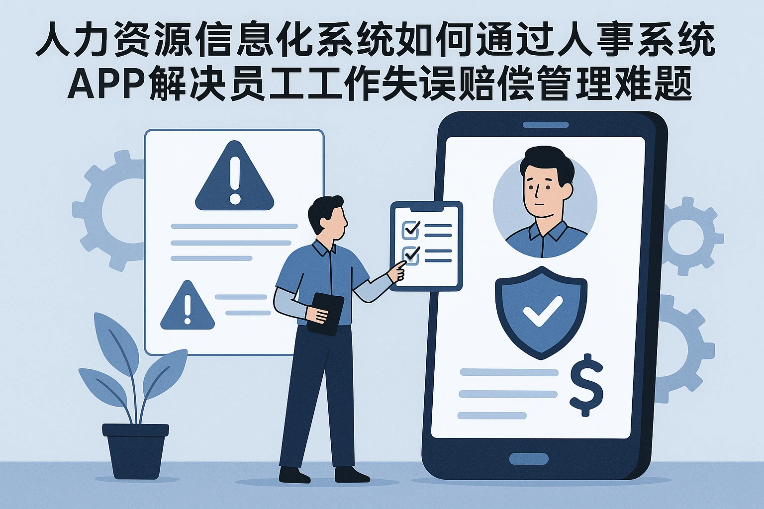 人力资源信息化系统如何通过人事系统APP解决员工工作失误赔偿管理难题