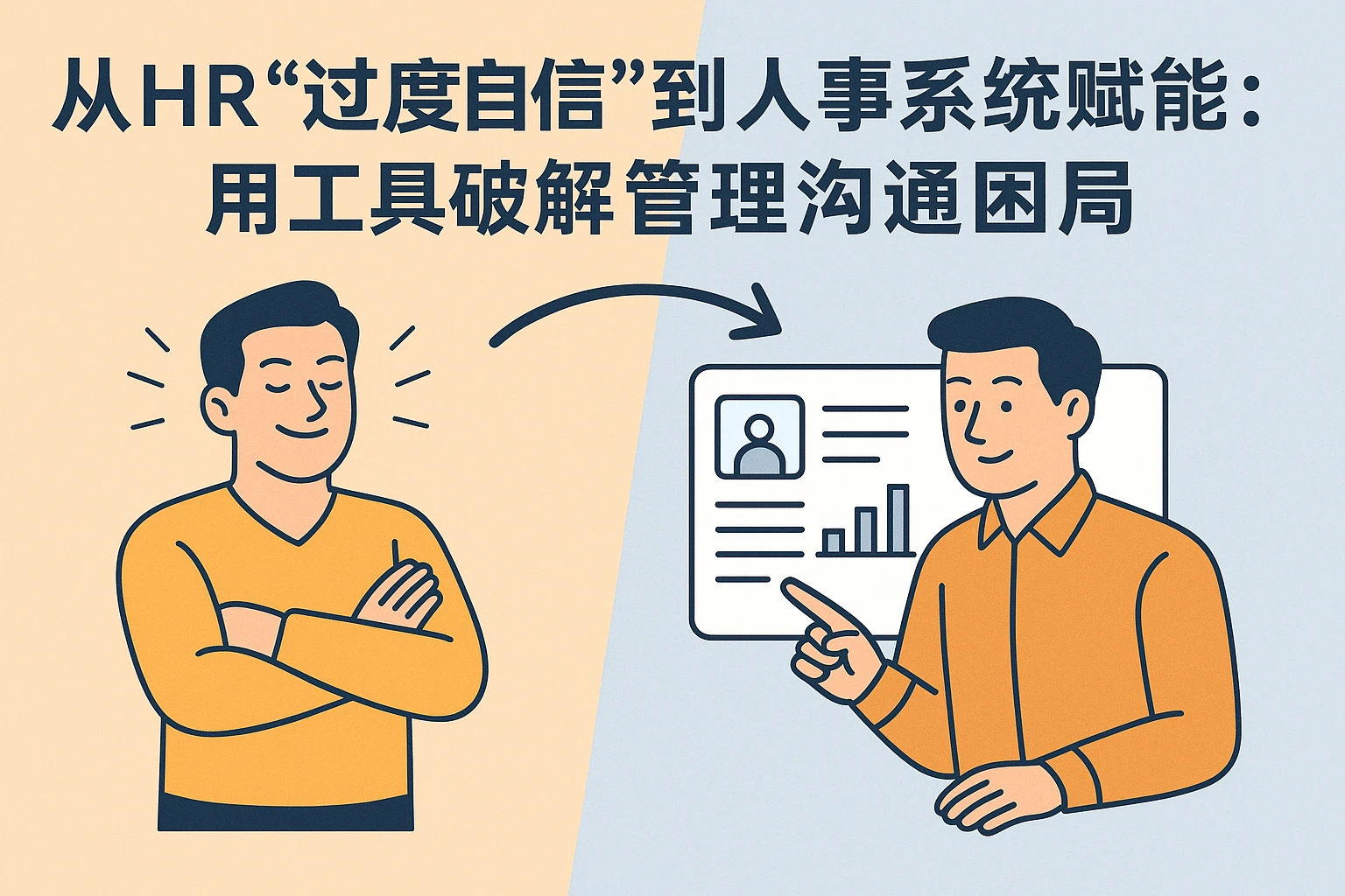 从HR“过度自信”到人事系统赋能：用工具破解管理沟通困局