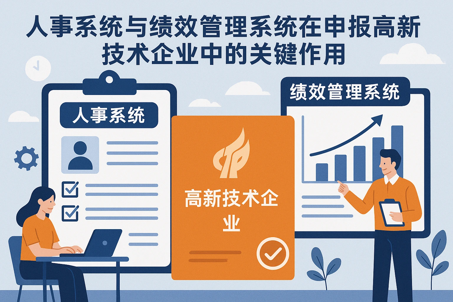 人事系统与绩效管理系统在申报高新技术企业中的关键作用