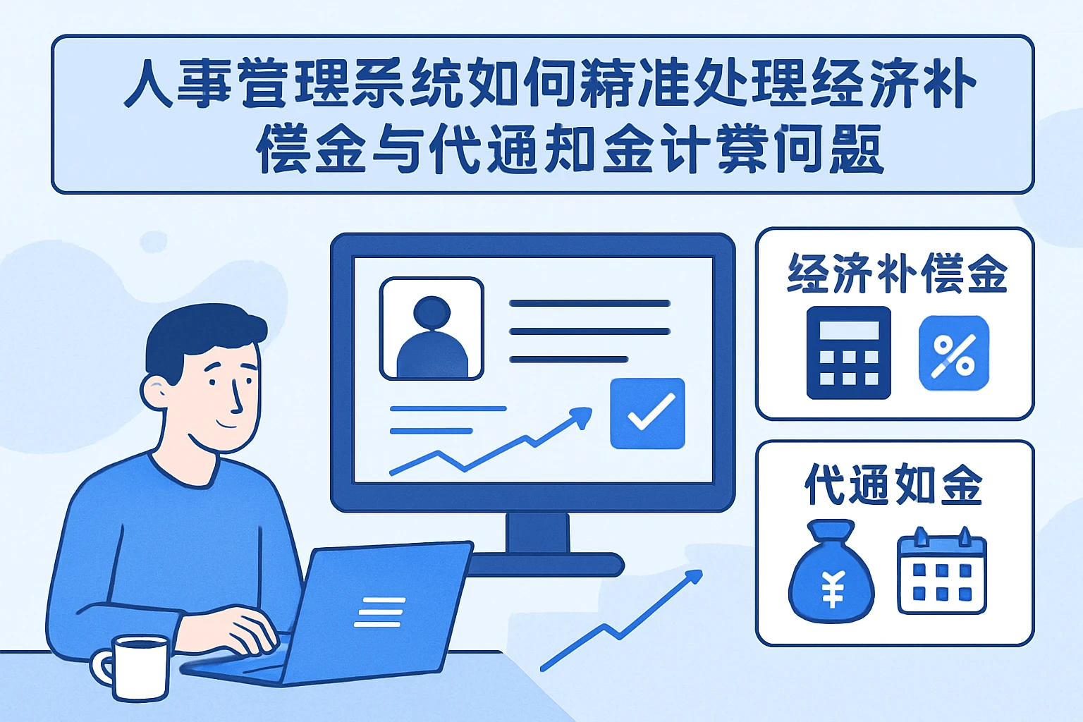 人事管理系统如何精准处理经济补偿金与代通知金计算问题