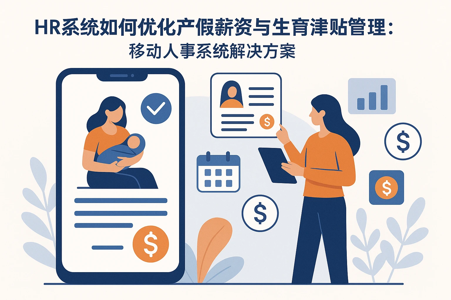 HR系统如何优化产假薪资与生育津贴管理:移动人事系统解决方案