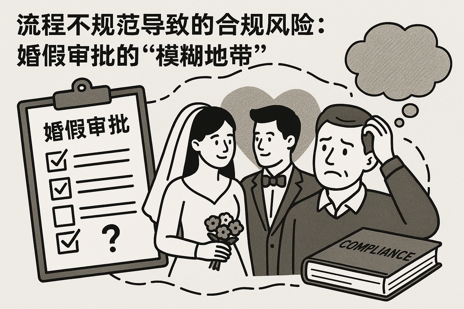 2. 流程不规范导致的合规风险:婚假审批的“模糊地带”