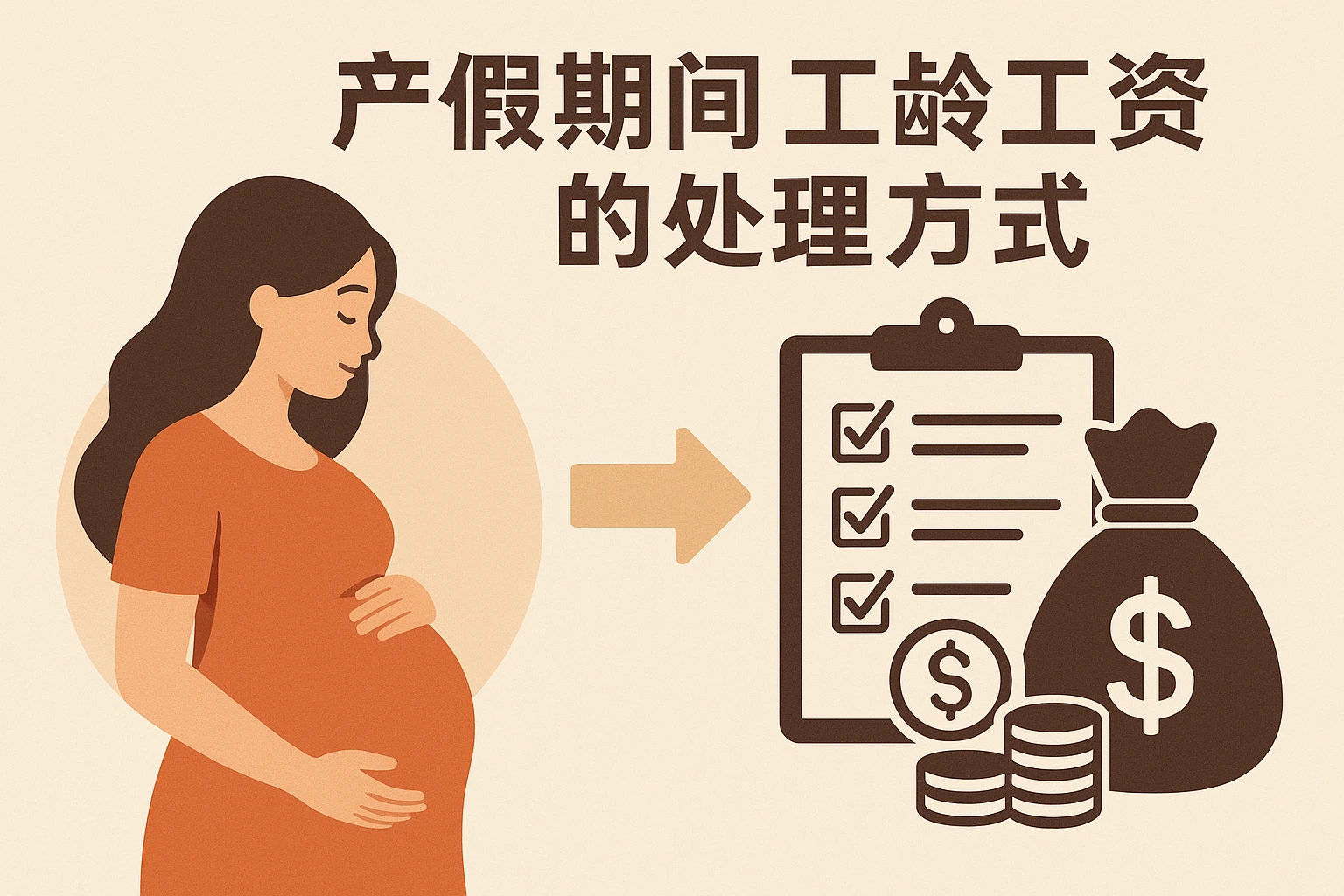 产假期间工龄工资的处理方式