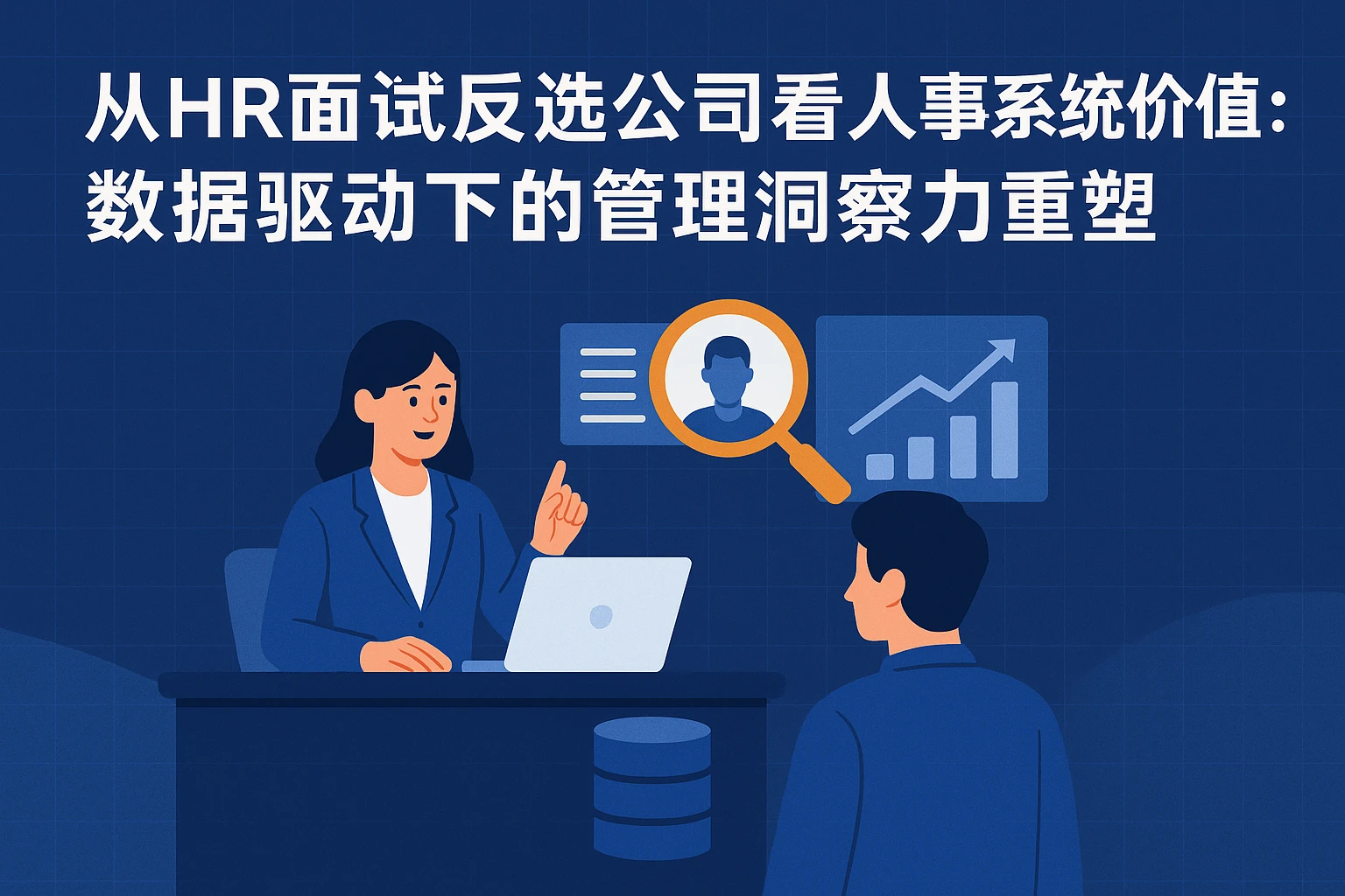从HR面试反选公司看人事系统价值：数据驱动下的管理洞察力重塑