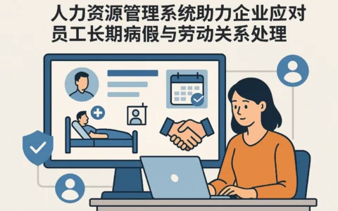人力资源管理系统助力企业应对员工长期病假与劳动关系处理