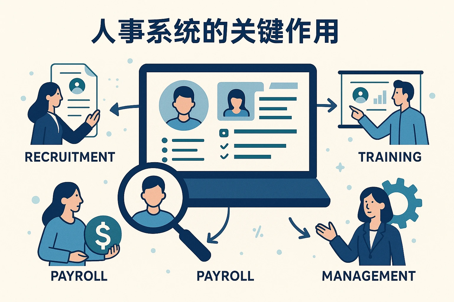 人事系统的关键作用