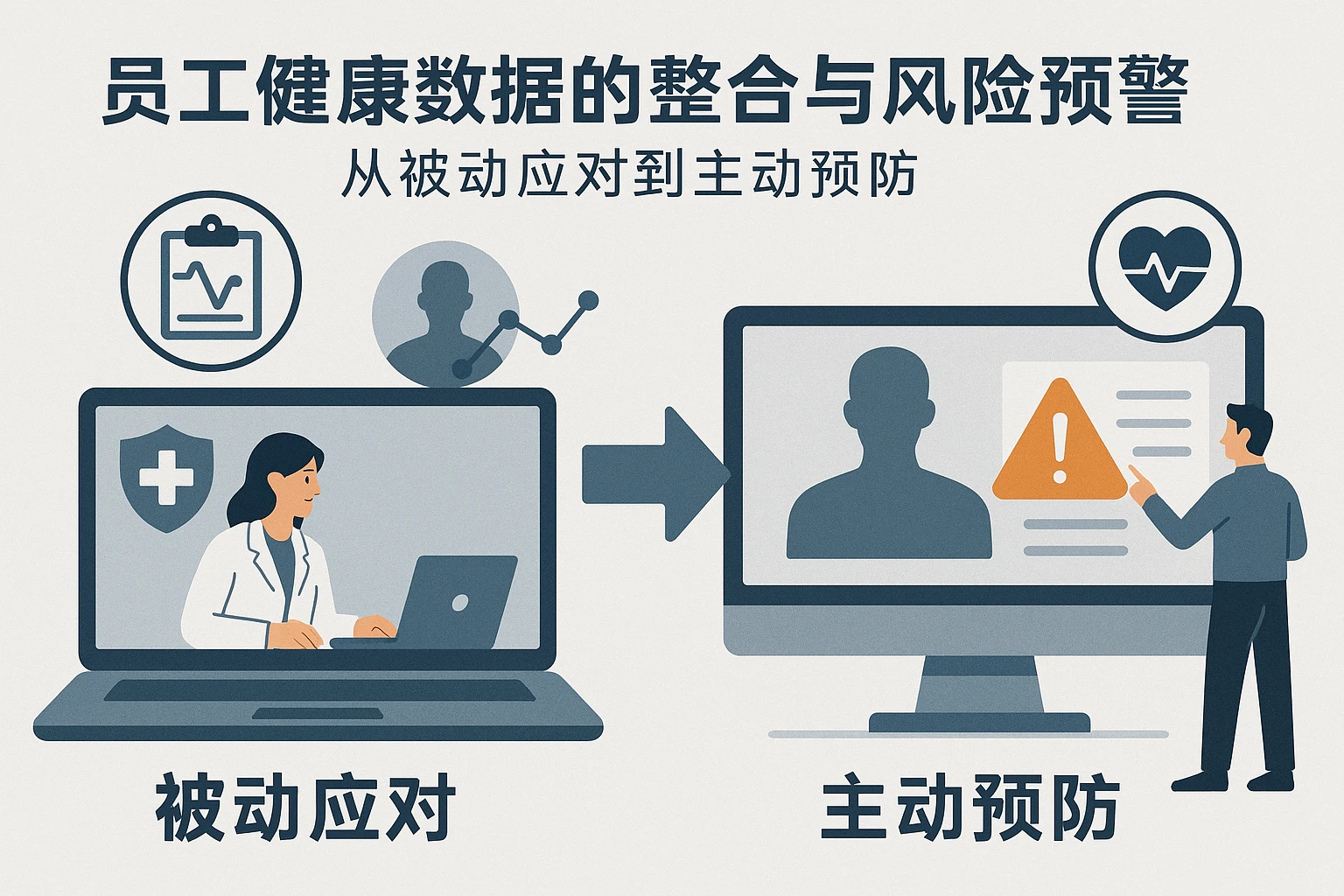 1. 员工健康数据的整合与风险预警:从被动应对到主动预防
