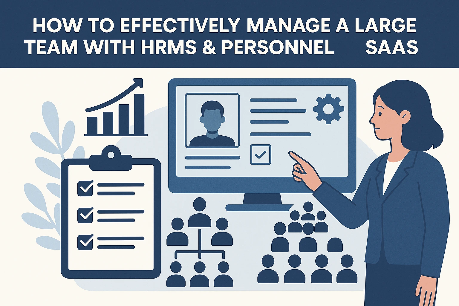 如何利用人力资源管理系统与人事管理SaaS高效管理大型团队