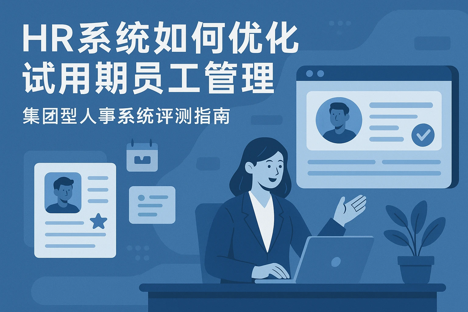 HR系统如何优化试用期员工管理:集团型人事系统评测指南