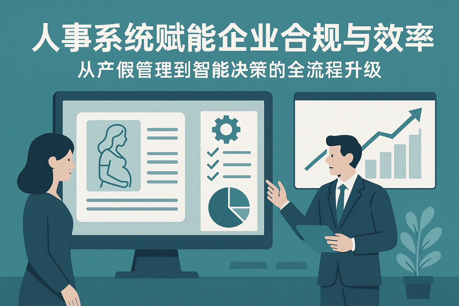人事系统赋能企业合规与效率：从产假管理到智能决策的全流程升级