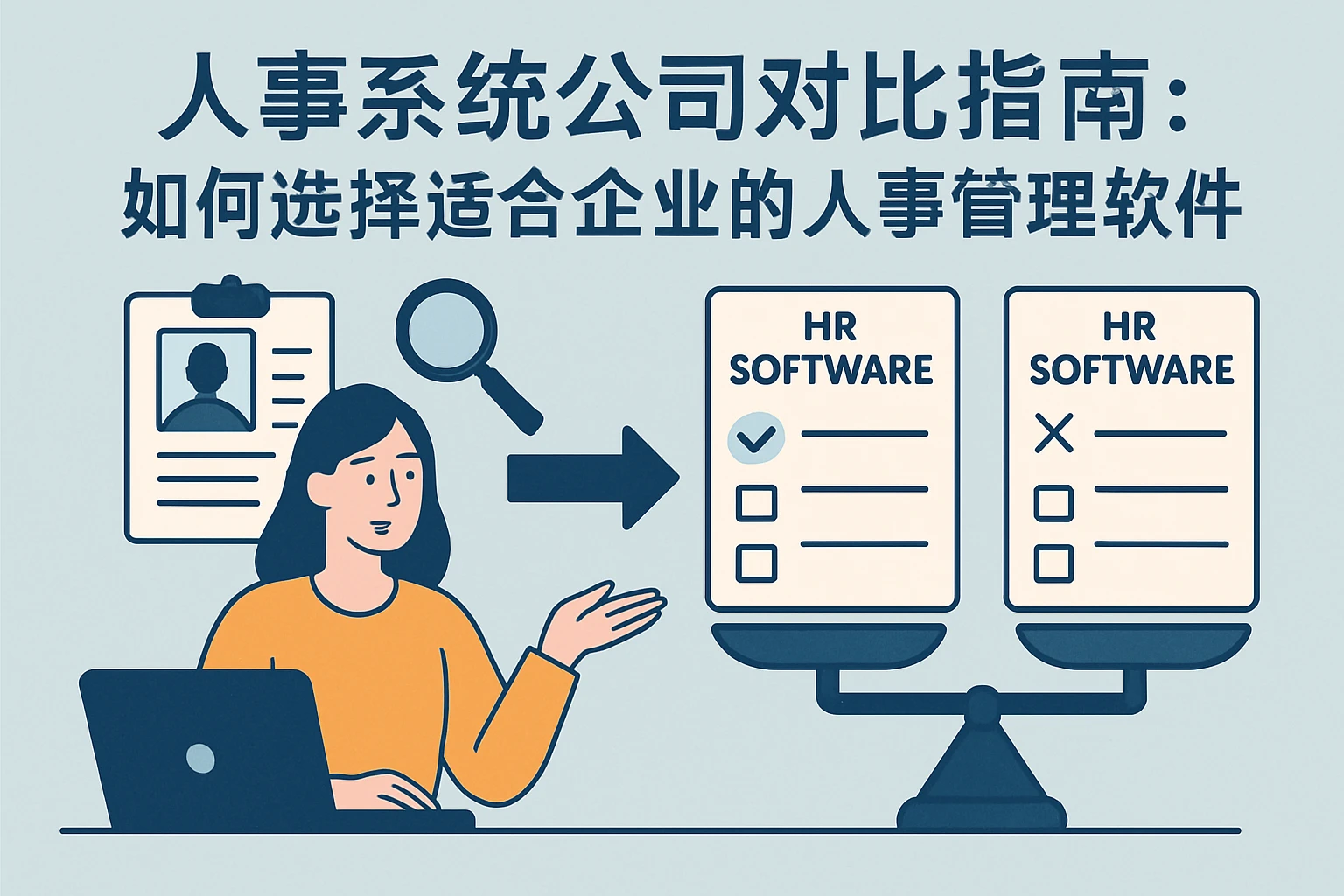 人事系统公司对比指南:如何选择适合企业的人事管理软件