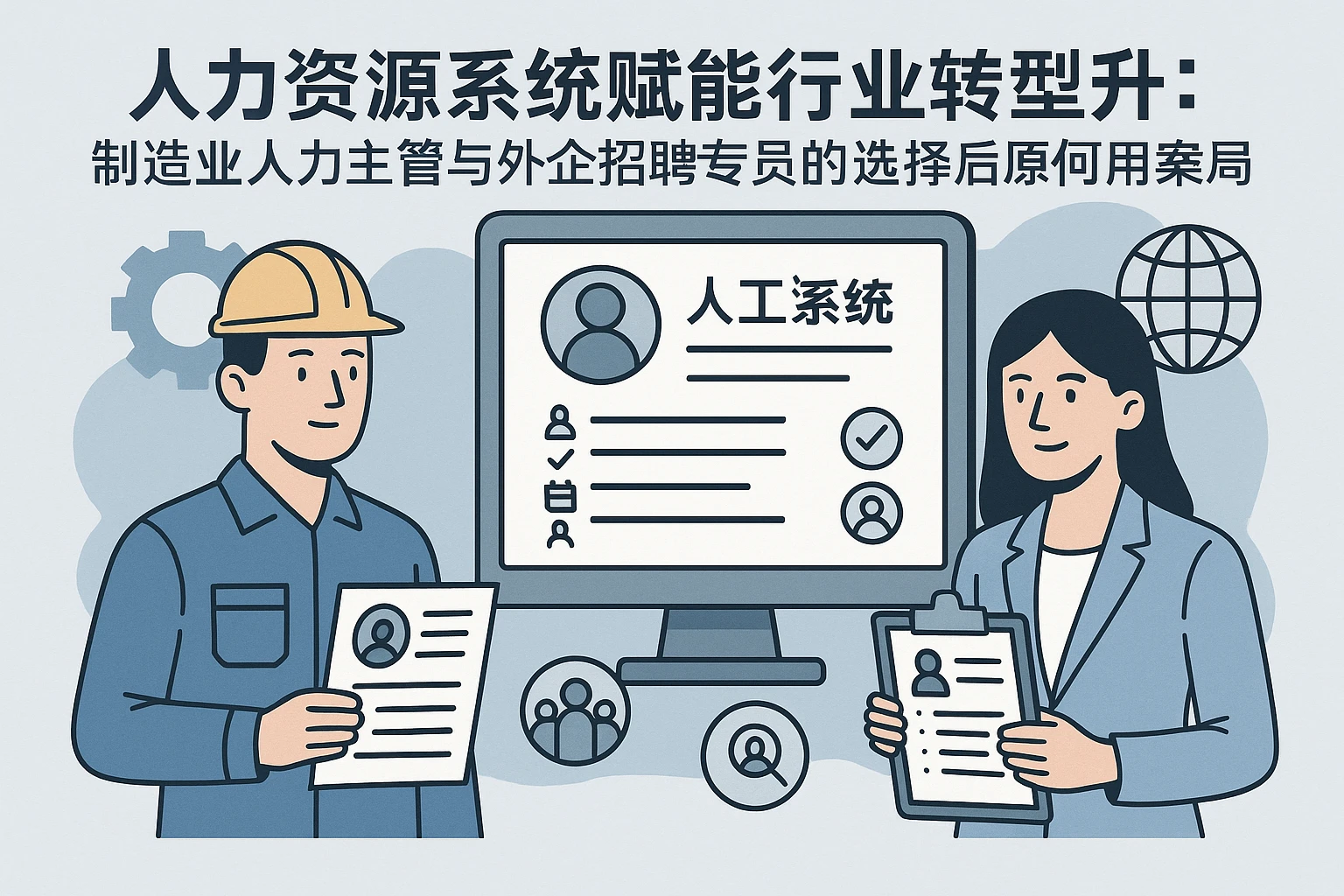 人力资源系统赋能行业转型：制造业人力主管与外企招聘专员的选择背后，如何用系统破解管理难题？